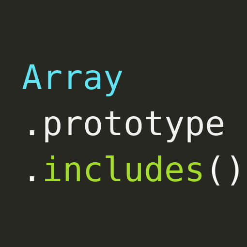 Imagem com o código Array.prototype.includes() em Javascript.