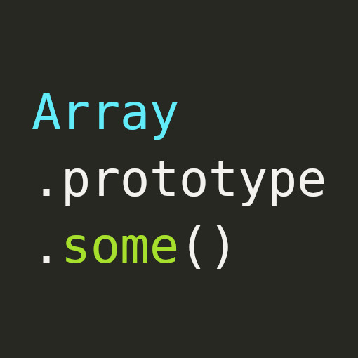 Imagem com o código Array.prototype.some() em Javascript.