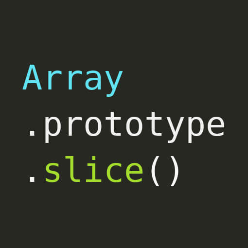 slice array in javascript